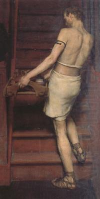 Alma-Tadema, Sir Lawrence A Romano-British Potter (mk23) china oil painting image